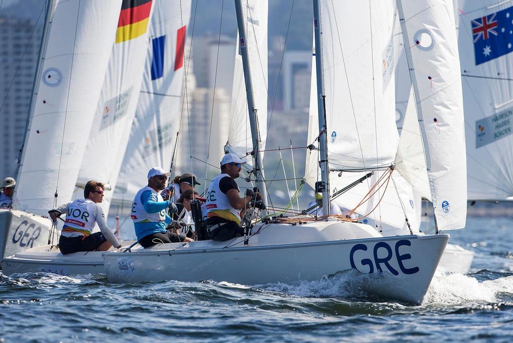  Greece - Sonar - 2016 Paralympics - Day 1, September 13, 2016 © Richard Langdon / World Sailing